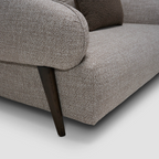 Madel Luxury And Sleek Style 2-Seater Sofa Fully Upholstered