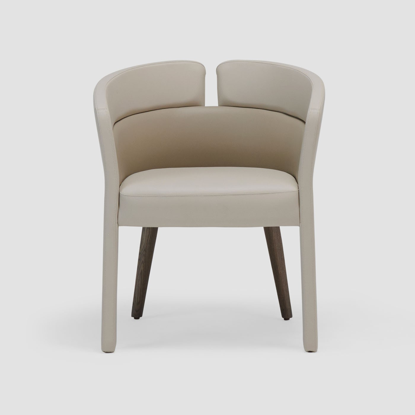 Fully Upholstered Dining Chair in Microfiber Material