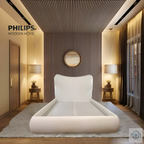 Modern upholstered bed