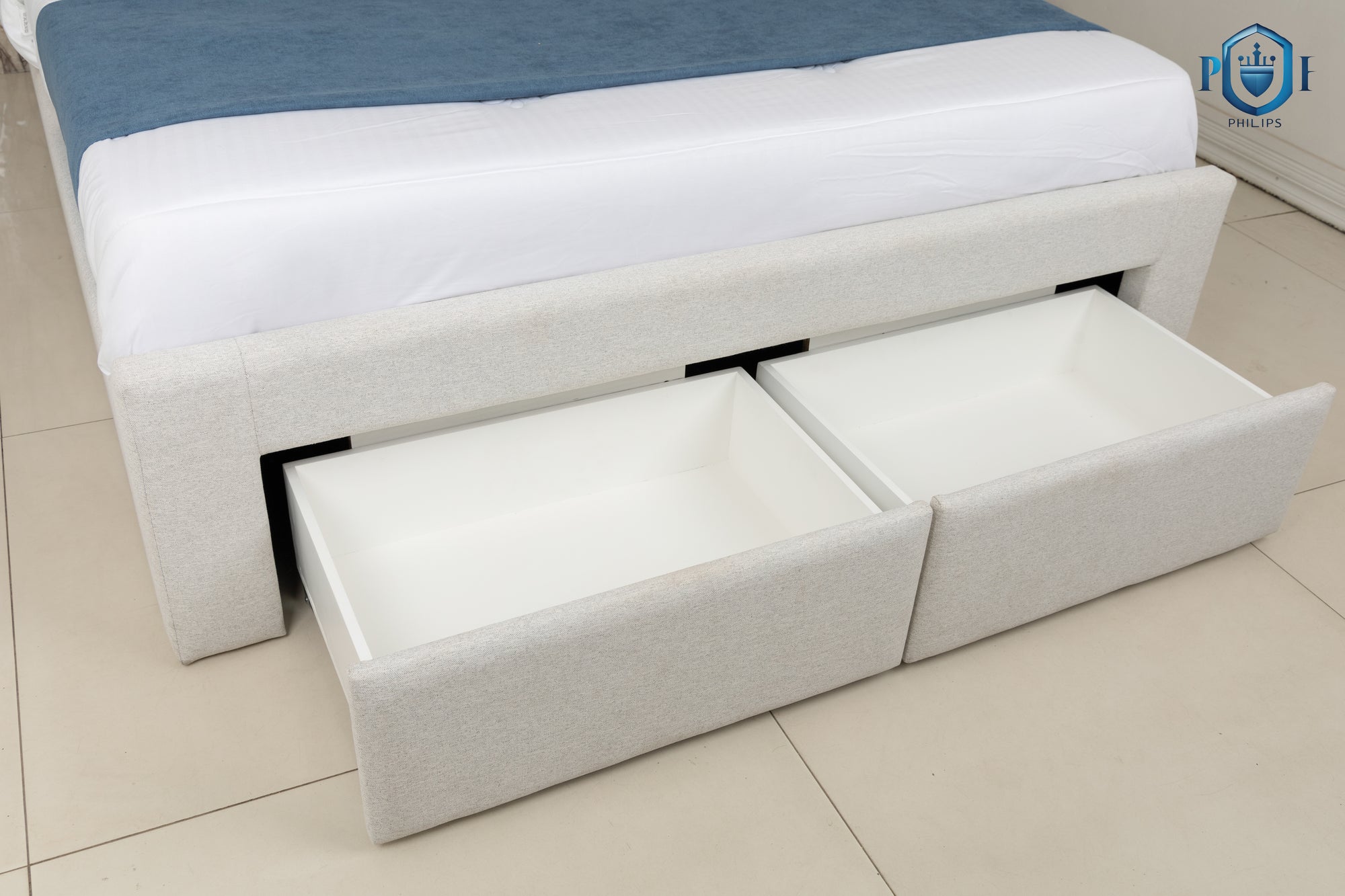 Luxury Elegant Double Beds Frame Wood