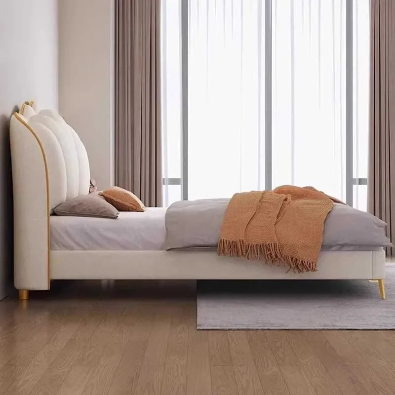 Aliana Luxury Bed Frame with Platfrom Headboard