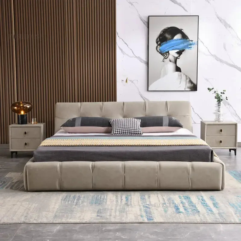 Italian Elegant Style Bed Frame.