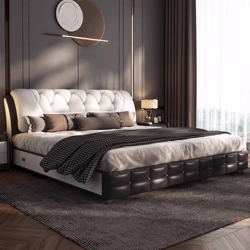 Tufted Luxury  Modern Bed Frame