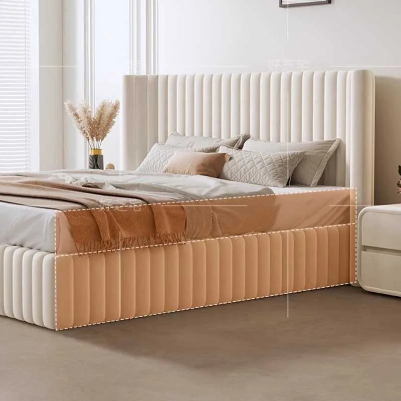 Aesthetic European Modern Bed Frame