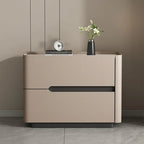 Aesthetic Modern Style  Bed Side Table With 2 Drawers