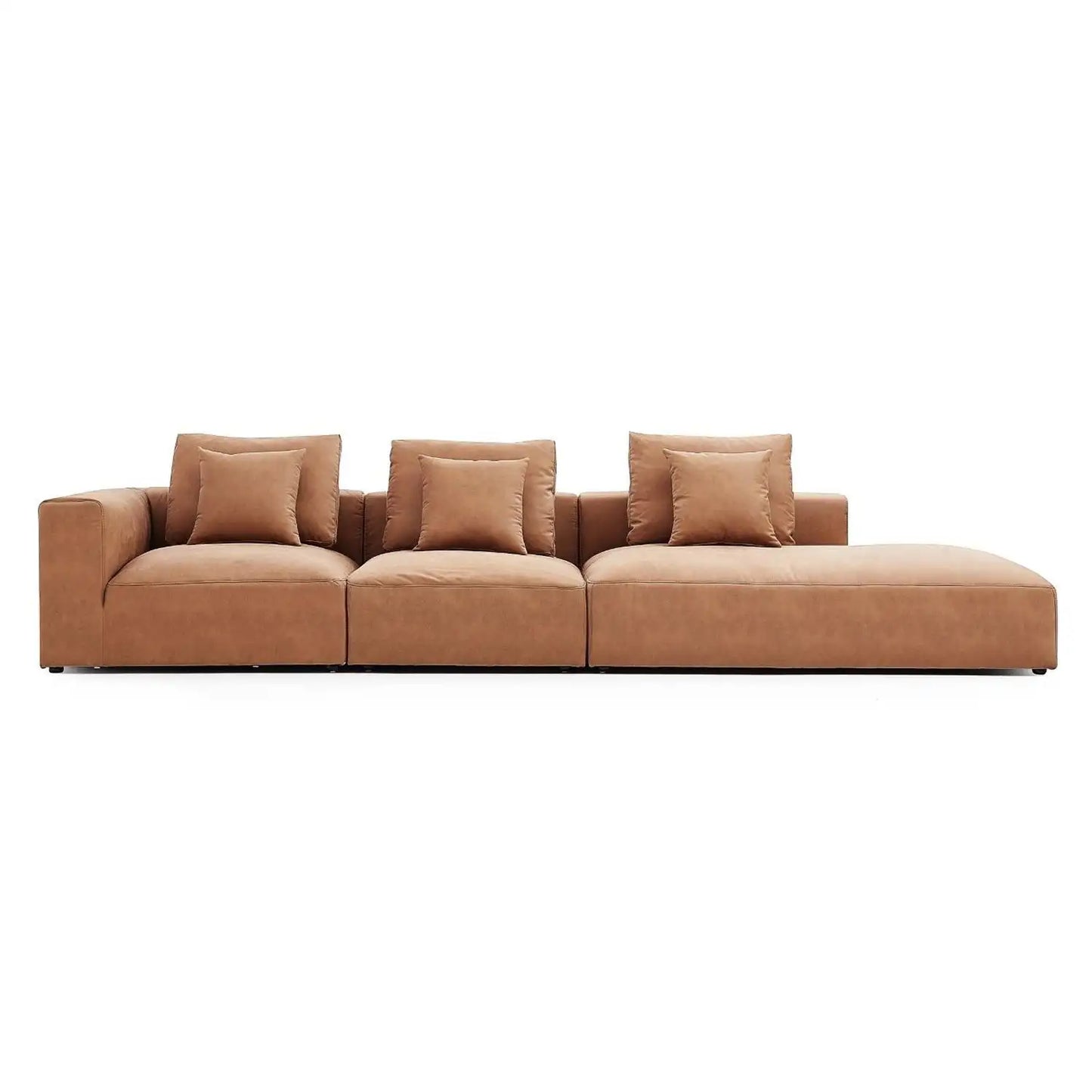 European Nordic Living Room Couch Furniture Leathaire Fabric Hotel Sofa Minimalist Sofa