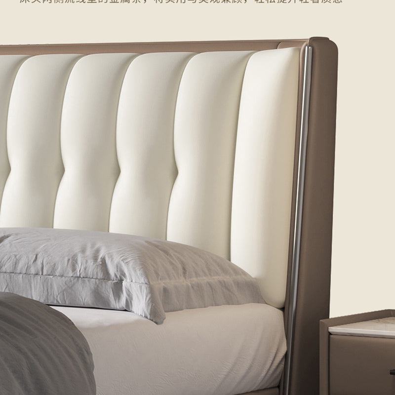 Bedroom Aesthetic Bed Italian Luxury Minimalist Leather