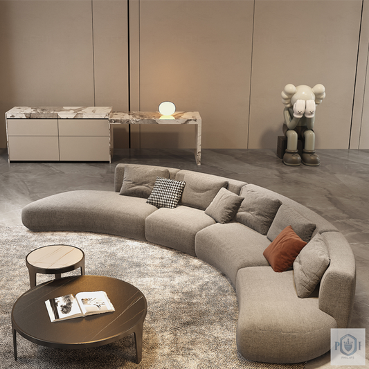 Nordic modern simple sofa Italian minimalist light luxury